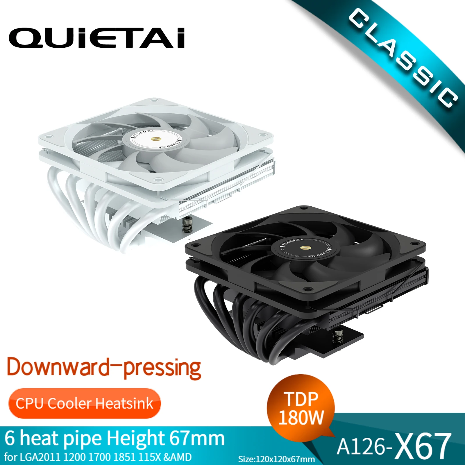 

Беспроводная Bluetooth-колонка QUIETAI A126-X67 для домашнего аудио — черная