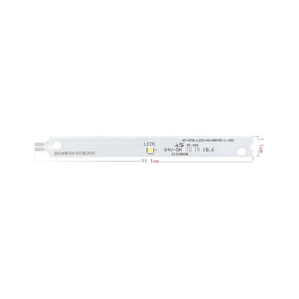 AA98 BSH9001030205 Listwa LED do lodówki, zamiennik 9001030205 3V, majsterkowanie