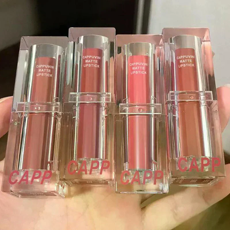 Batom acrílico transparente 6  - Matte Velvet Lip Tint Long Lasting avaliação e preço
