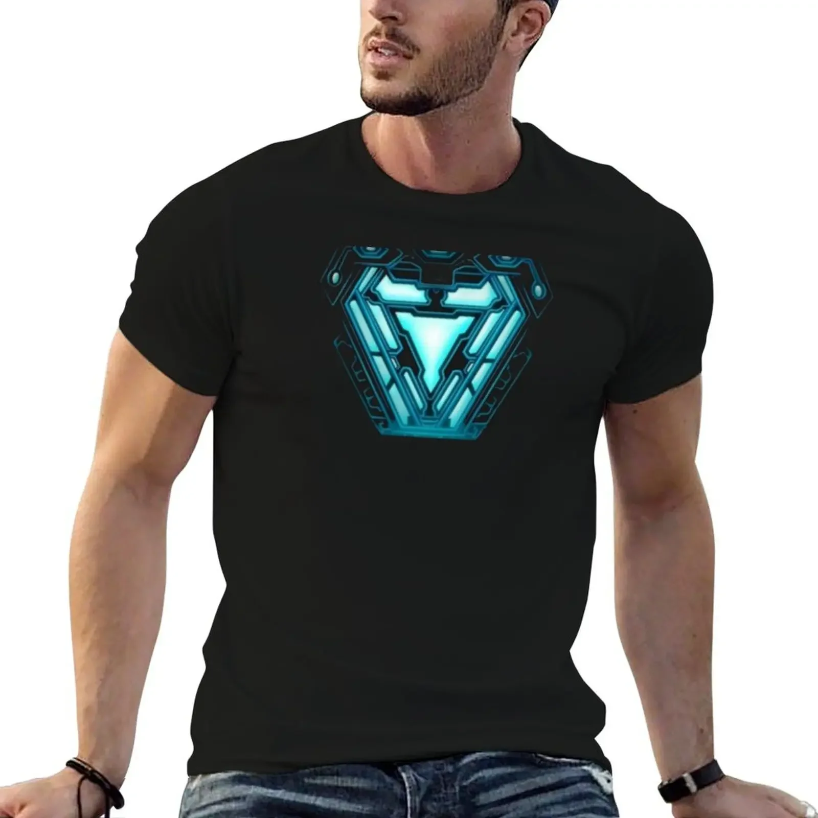 ARC reactor Premium T-Shirt animal prinfor boys anime t shirts men clothing