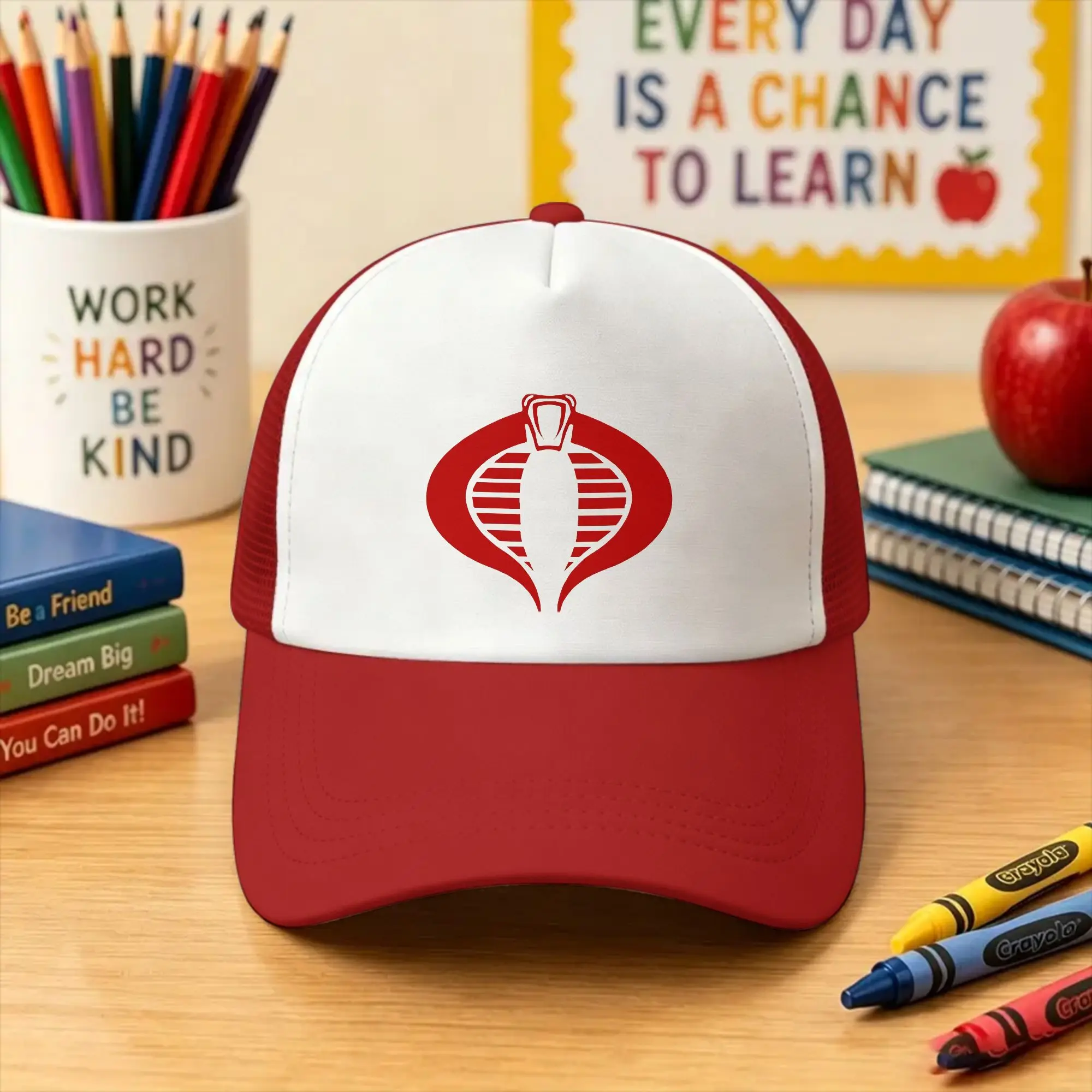 Summer Sun Hats Storms Shadow Cobras Logo Baseball Cap Sun Gi Joe Wholesale Trucker Hat Men Women Hiking Fishing Snapback Cap