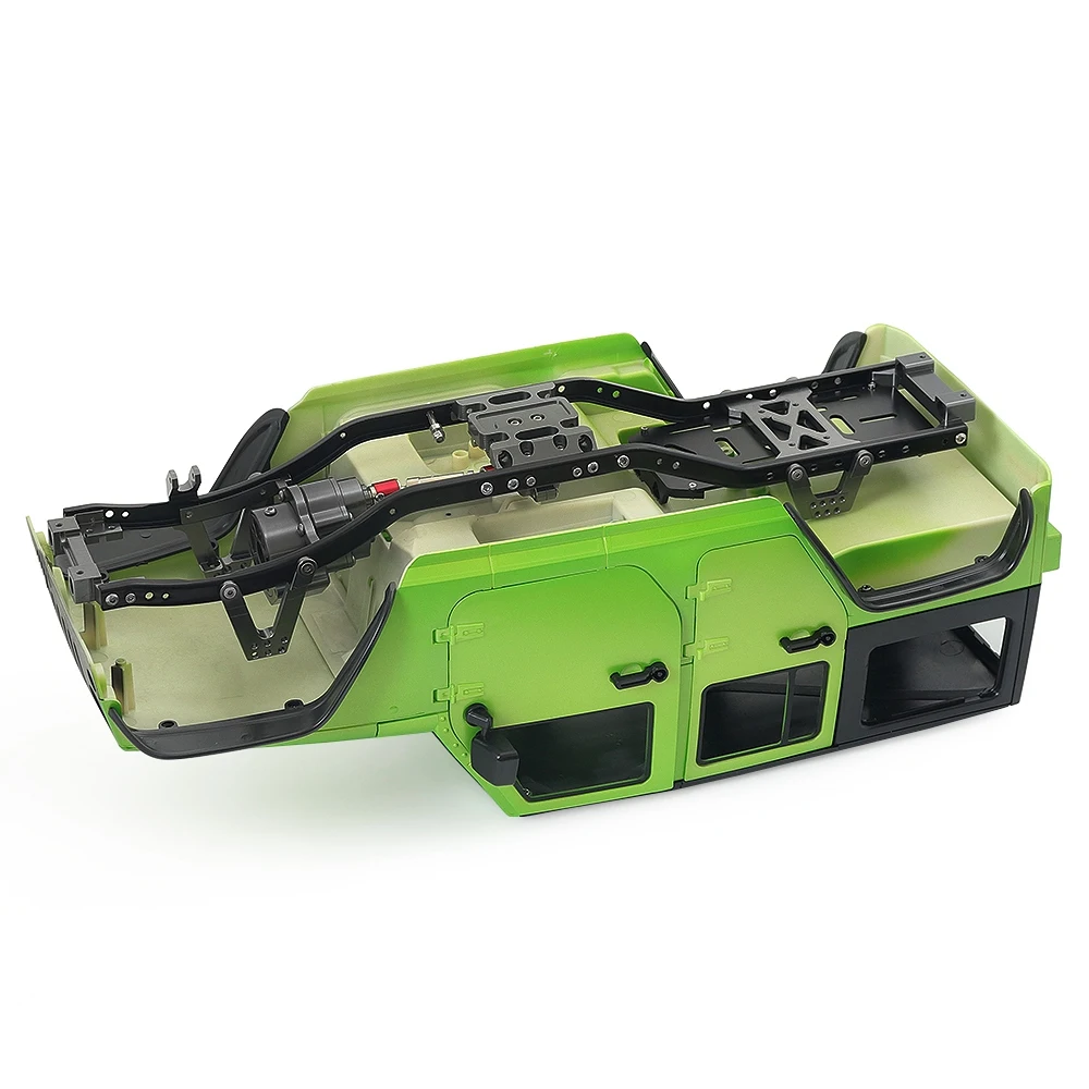 علبة نقل علبة التروس المسبقة A25P لسيارة زاحفة RC 1/10 محورية SCX10 وSCX10 II 90046 أجزاء ترقية ، تيتانيوم