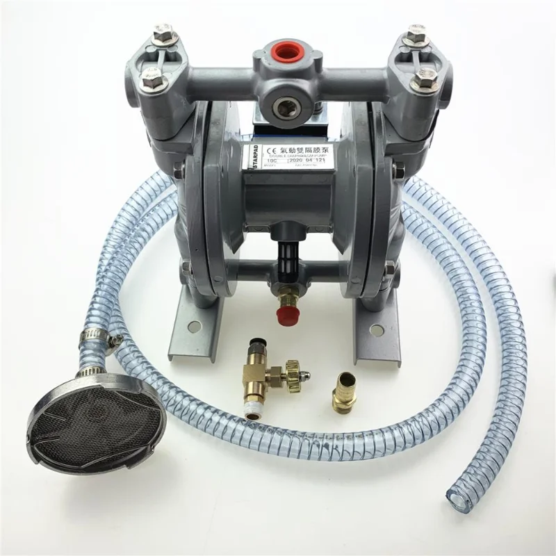 

Tool Parts Pneumatic One-way Diaphragm Pump Steel Pipe Filter Carton Mechanical Printing Machine