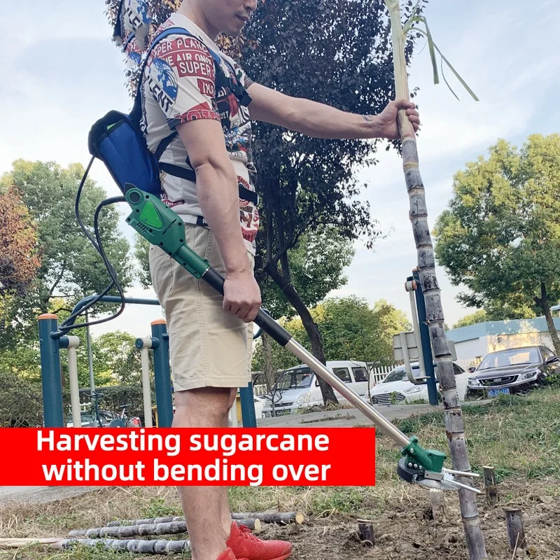 Sugarcane Harvesting Machine Multi-functional Rechargeable Leaf Remover Agricultural Machinery for Harvesting Corn and Soybeans