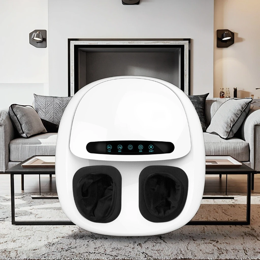 

3D Электрический массажер для ног и ног шиацу с вибрацией, разминанием глубоких тканей для облегчения кровообращения