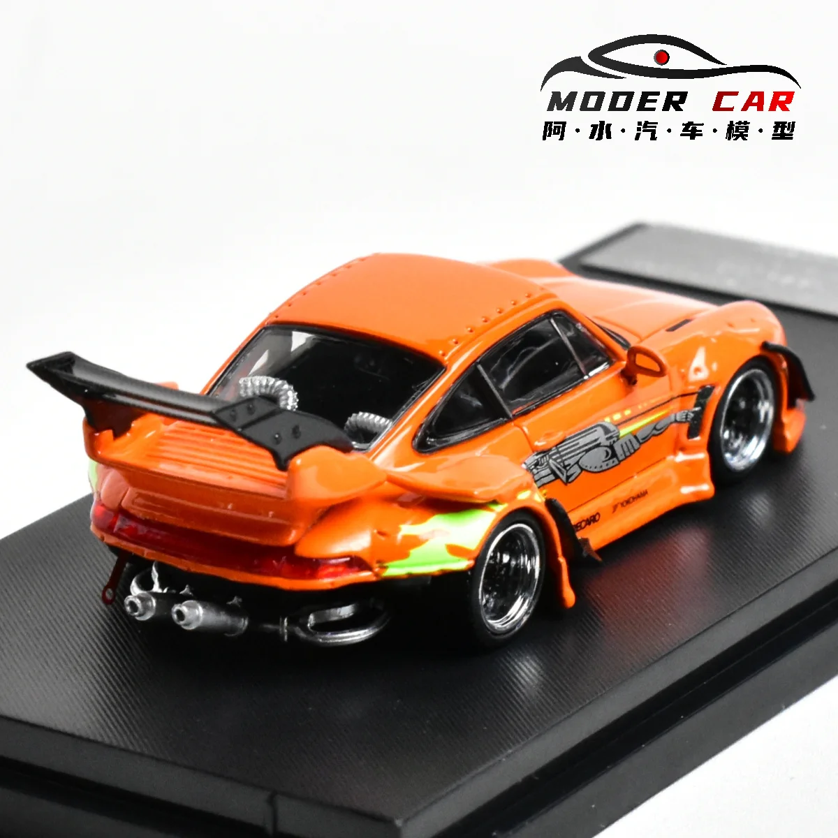 

SW 1:64 Сувенир RWB 993 Потрясающая литая модель автомобиля