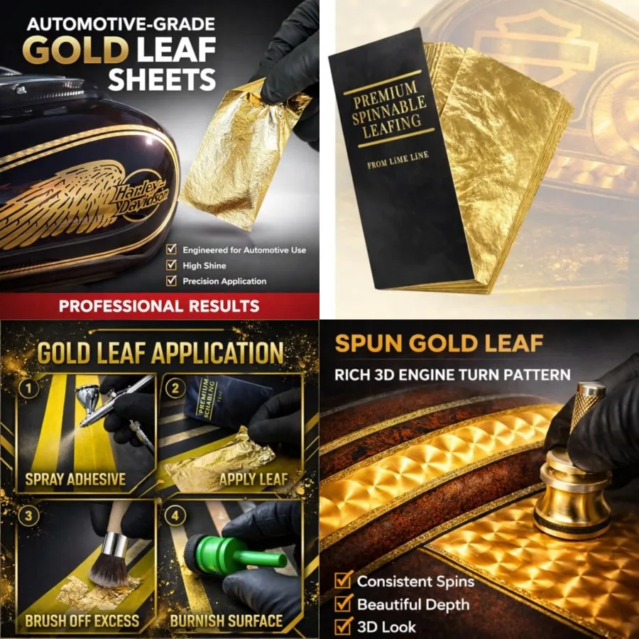 

Spin-able Gold Leaf, 2026 year