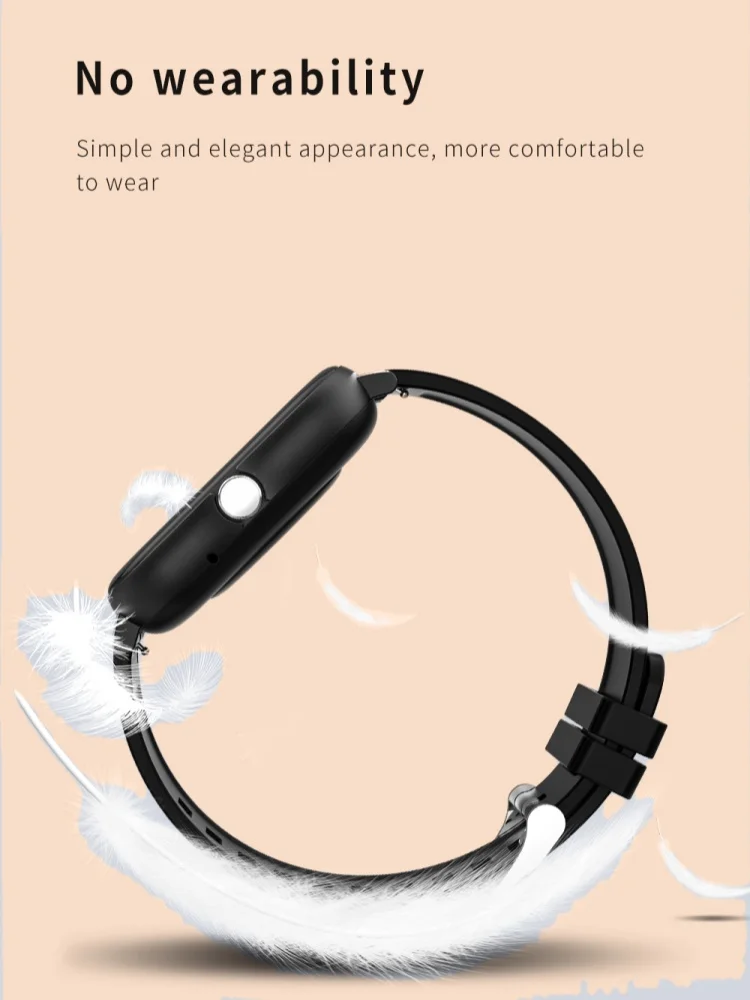 A sports woman smartwatch compatible with Bluetooth calls, information prompts, and body management on ios and Android systems