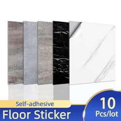 10 Stuks Pvc Imitatie Marmeren Muurstickers Zelfklevende Vloerstickers 30*30Cm Waterdichte Badkamer Woonkamer Decoratie Stickers