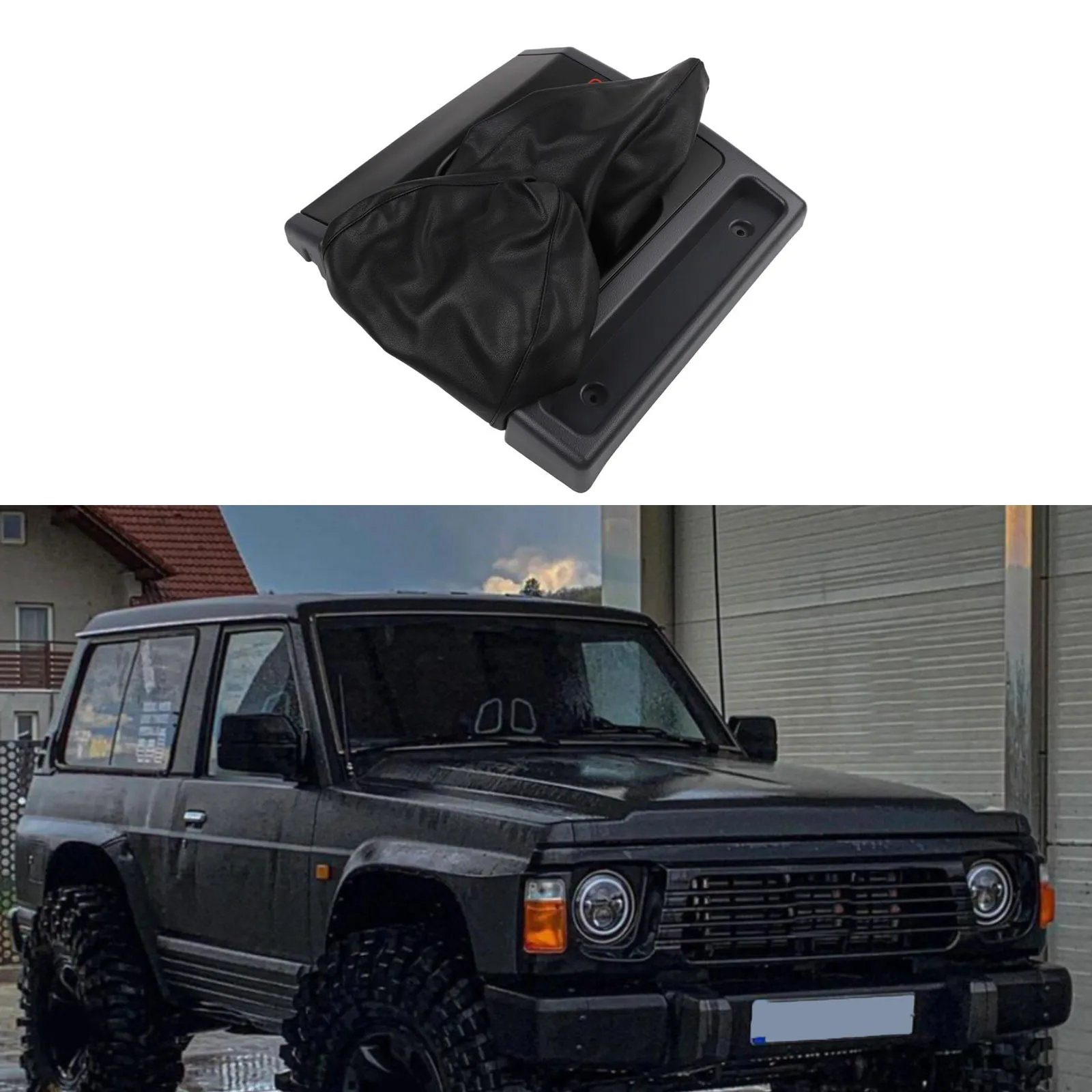 For Nissan Patrol for y60 1997 1998 Center Console Gear Shift Trim Cover Frame Panel Replacement Part Number K1378132J00A-C