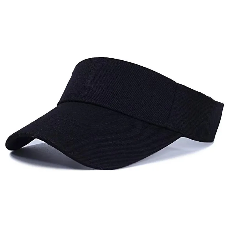 Unisex Summer Sun Hats Adustable Empty Top Baseball Cap Protection UV Cotton Sport Tennis Golf Running Outdoor Sun Visor Caps ﻿