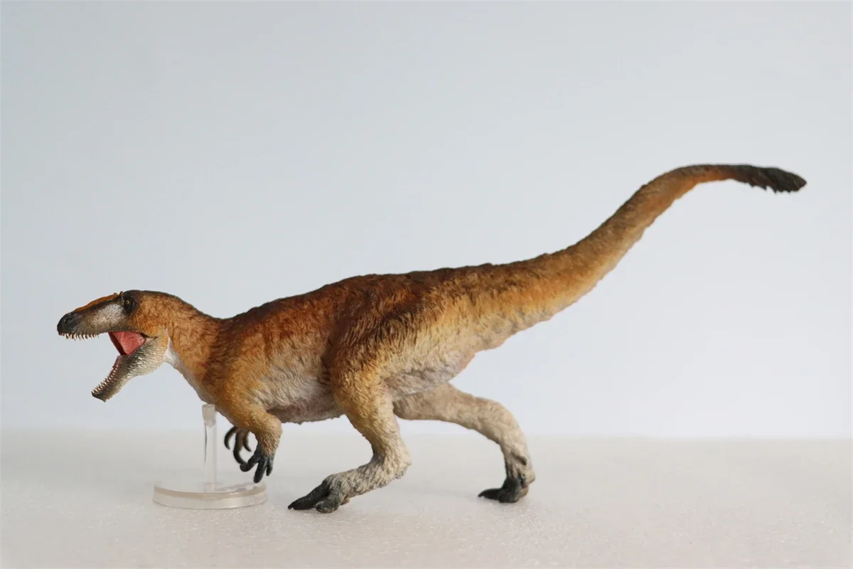PNSO 52 Yutyrannus Yinqi Figuur Dinosaurusmodel Proceratosaurus Prehistorisch Dier Verzamelaarsdecoratie Cadeau voor Volwassenen