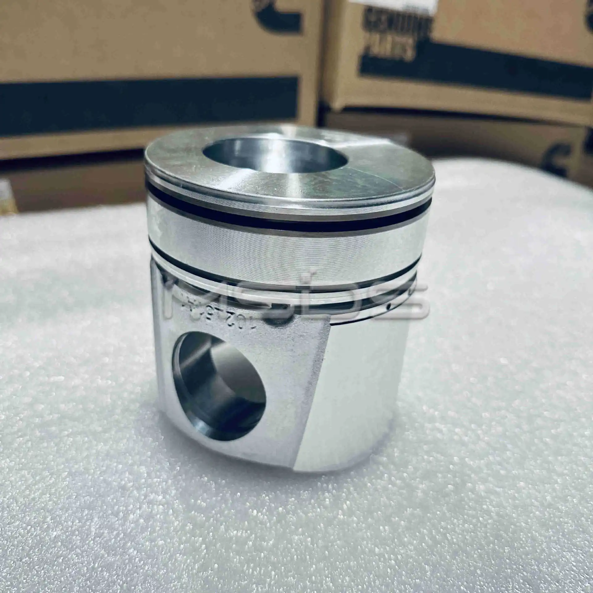 

2Pcs for Cummins engine construction machinery piston 4089461 Electronically controlled ISBE excavator piston 3957419