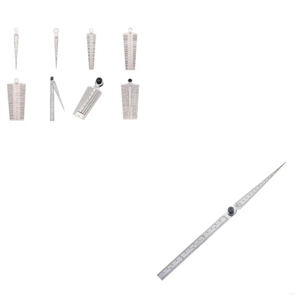 

Feeler Gauge Clearance Ruler Taper Measure Thickness Gauge L4MF