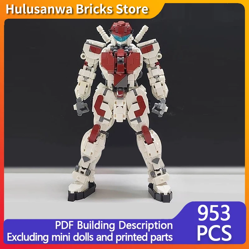 

Heavy Combat Mecha Model MOC Building Bricks War Equipment Modular Technology Gifts Holiday Assemble Children Toys Suit