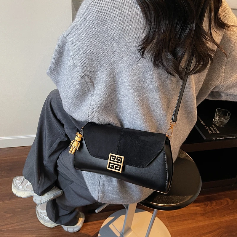 

Модная женская кожаная сумка-тоут, роскошная сумка через плечо, элитная сумка на плечо, элегантная винтажная сумка