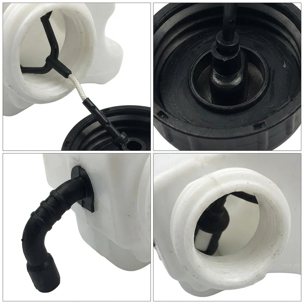Replacement Fuel Tank Assembly with Sealed Cap for MS170 MS180 017 018 for chainsaw Plastic 10x10x3 cm Package