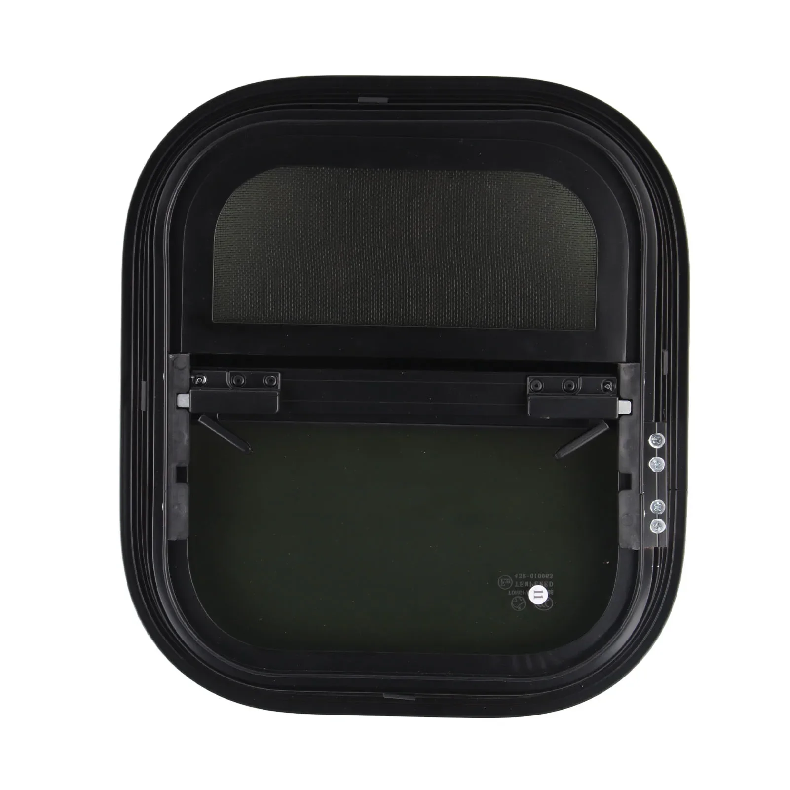 

Окно прицепа Окно RV Раздвижные окна RV с экраном 440 мм H 390 мм W Тонированное закаленное стекло Водонепроницаемое для прицепа на колесах