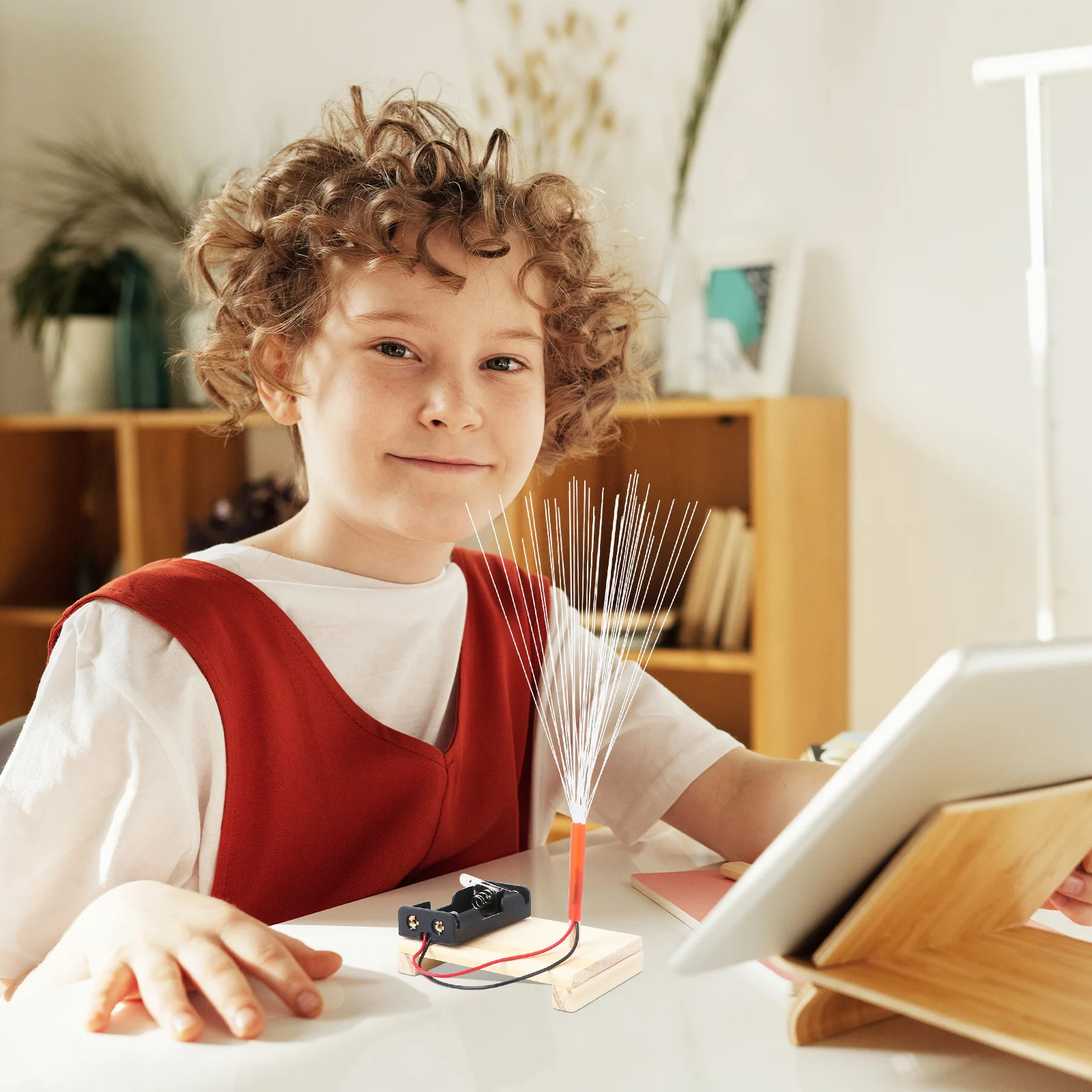 ไฟน้ำพุใยแก้วนำแสงหลากสีสัน พร้อมฐานไม้ ควบคุมการเปลี่ยนสีได้ เหมาะสำหรับตกแต่งงานคริสต์มาส งานแต่งงาน งานปาร์ตี้ และบ้าน