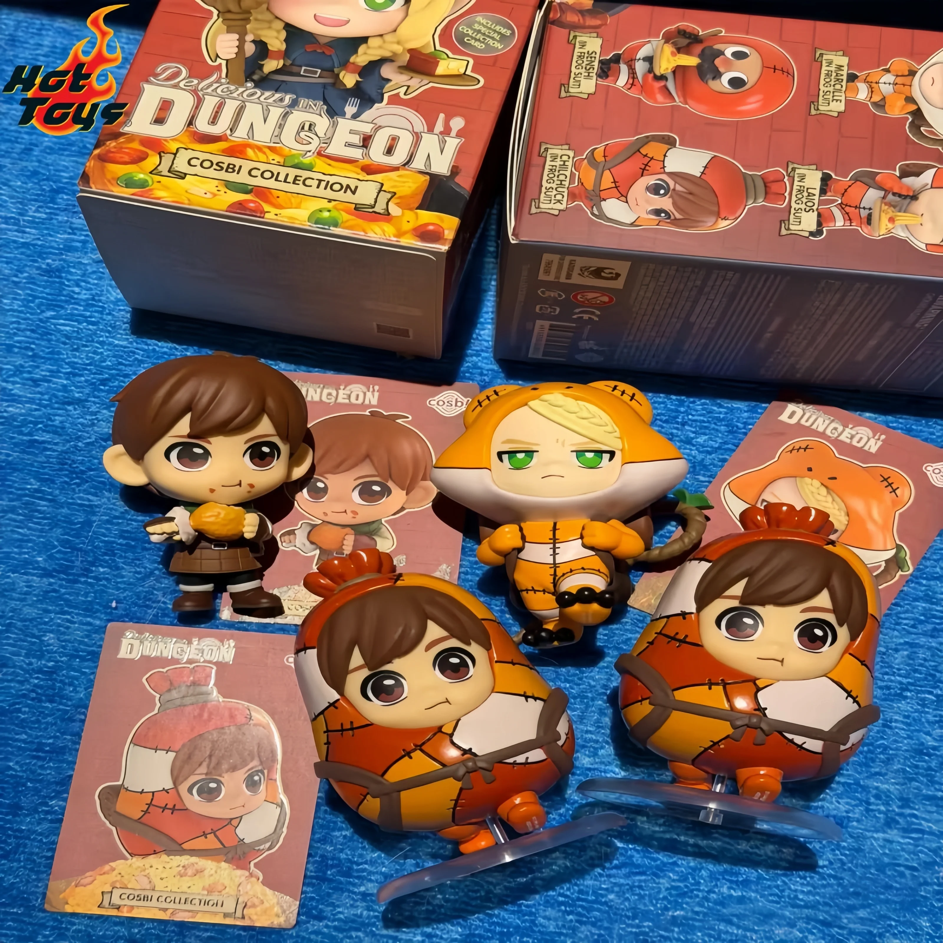 In Voorraad Originele Hot Toys Delicious In Dungeon Cosbi Collection Action Figure Serie Marcille Ornament Anime Model geschenken speelgoed