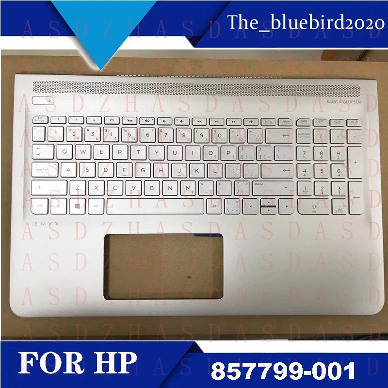 Z  For HP ENVY15 15-AS C Shell Palmrest W/ Backlit Keyboard 857799-001 857799-DB1