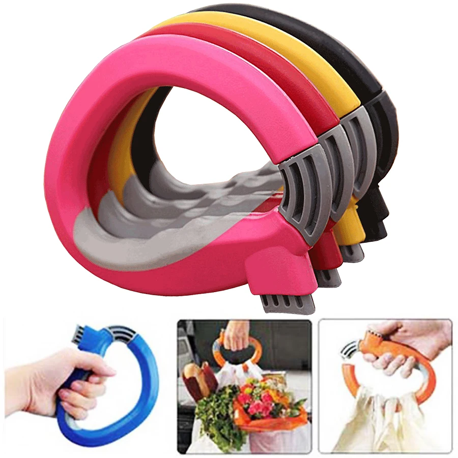 Tragbare Einkaufstaschengriffe, Tragegriffhalter, Einkaufstütenhalter, praktisches Tragegriff-Gadget – Detail 1