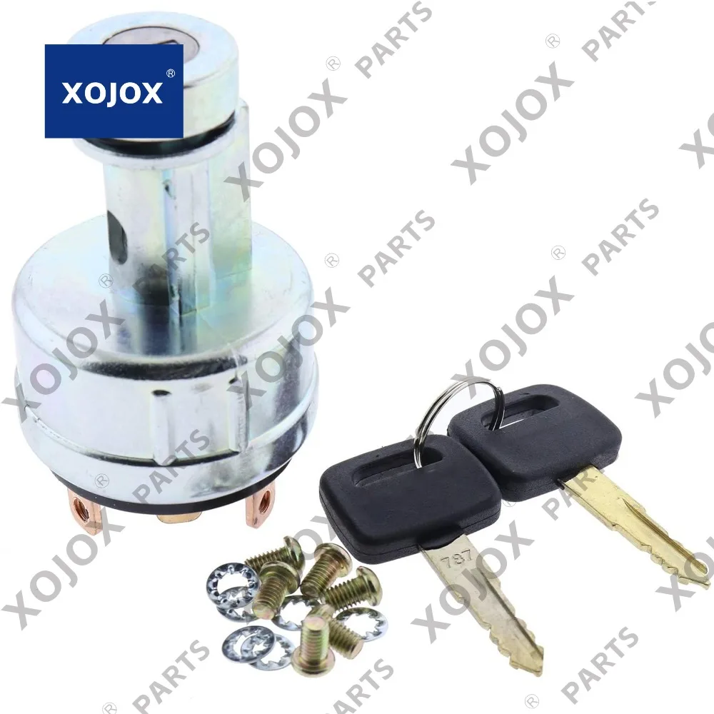 

XOJOX ‎zt truck parts 6-Terminal Ignition Starter Switch 20Y-06-24680 22B-06-11910 for Komatsu PC200－2/3/5/7/8 PC200-7 PC120-6 P