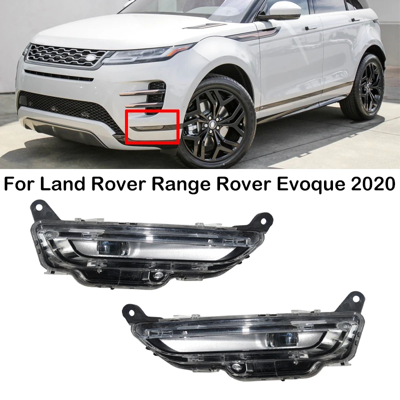 

For Land Rover Range Rover Evoque 2020 2021 2022 Front DRL LED Driving Light Daytime Running Lamp Fog Light LR116033 LR116034