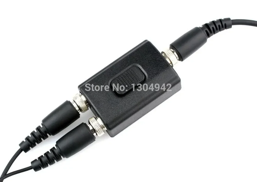 Professional ทหารตํารวจ FBI ไมโครโฟน Covert Acoustic Tube หูฟังชุดหูฟัง 2pin สําหรับ KENWOOD วิทยุ baofeng BF UV-5R