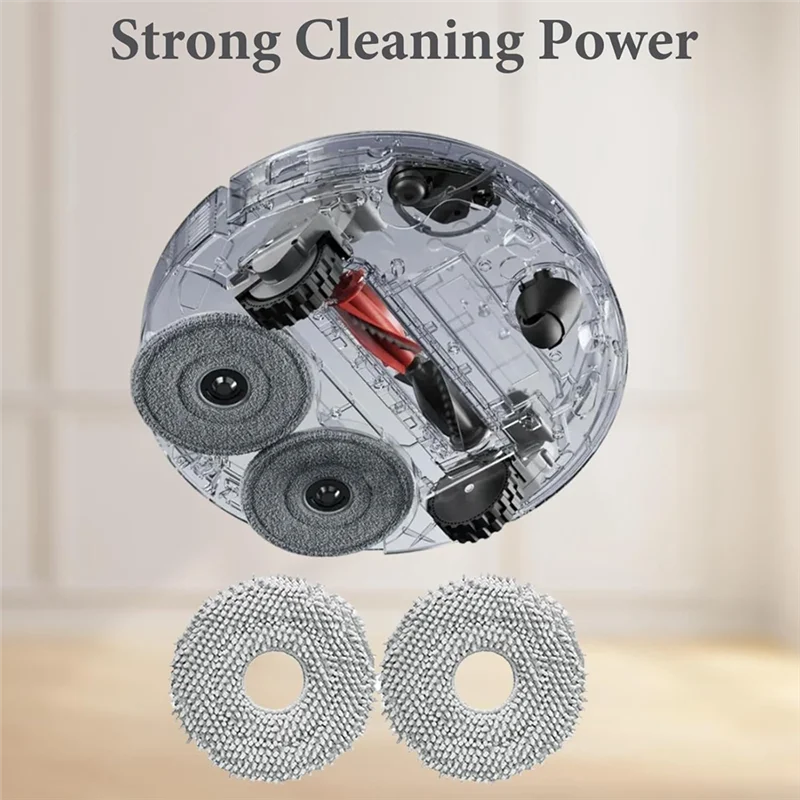 A39M Voor Roborock Qrevo Curve/P20 Pro Robot Stofzuiger Vervangende Onderdelen Belangrijkste Zijborstels Stofzakken Doekjes Filters