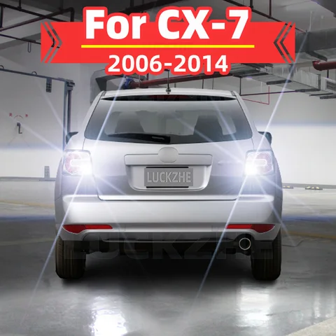Фонарь заднего хода для Mazda, фонарь заднего хода для Mazda CX 7 CX7 ER, аксессуары 2006, 2007, 2008, 2009, 2010, 2011, 2012, резервная лампа, 2 шт.