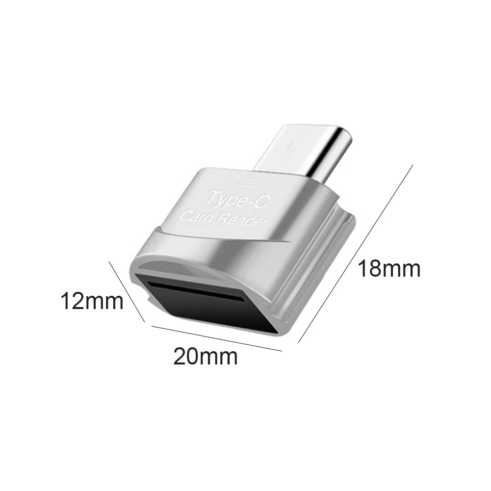 

Type C to TF Adapter OTG Card Reader Mobile Phone Memory Card Reader USB Adapter