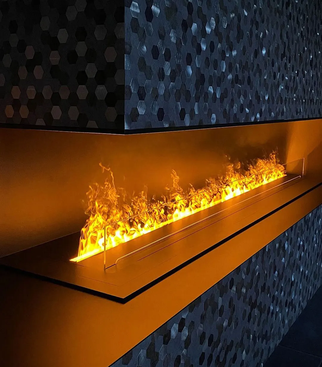 

Современный деревянный электрический камин с 3D эффектом водяного пара, внутренняя стальная металлическая вставка для гостиной отеля и виллы