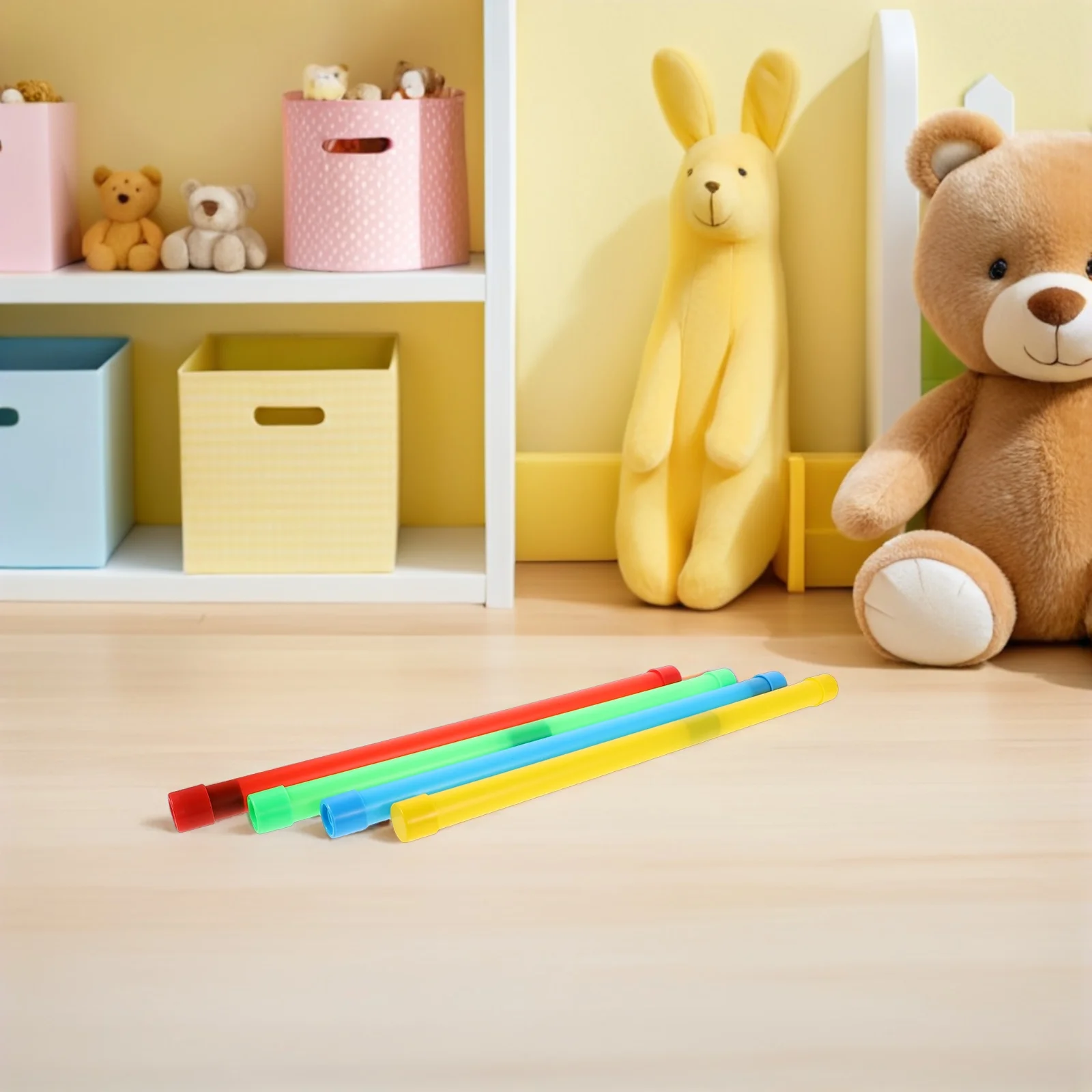 12 шт., звуковая палочка, трубка для желоба, детский шумогенератор для дня рождения, Хэллоуина, вечеринок, наполнитель мешков для подарков-звуковые трубки для