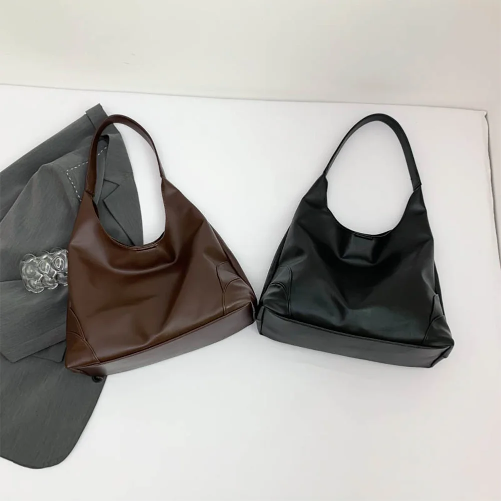 

2pcs Women PU Leather Top Handle Handbag with Coin Purse Shoulder Purse Adjustable Strap Tote Bag Hobo Bag for Work Travel