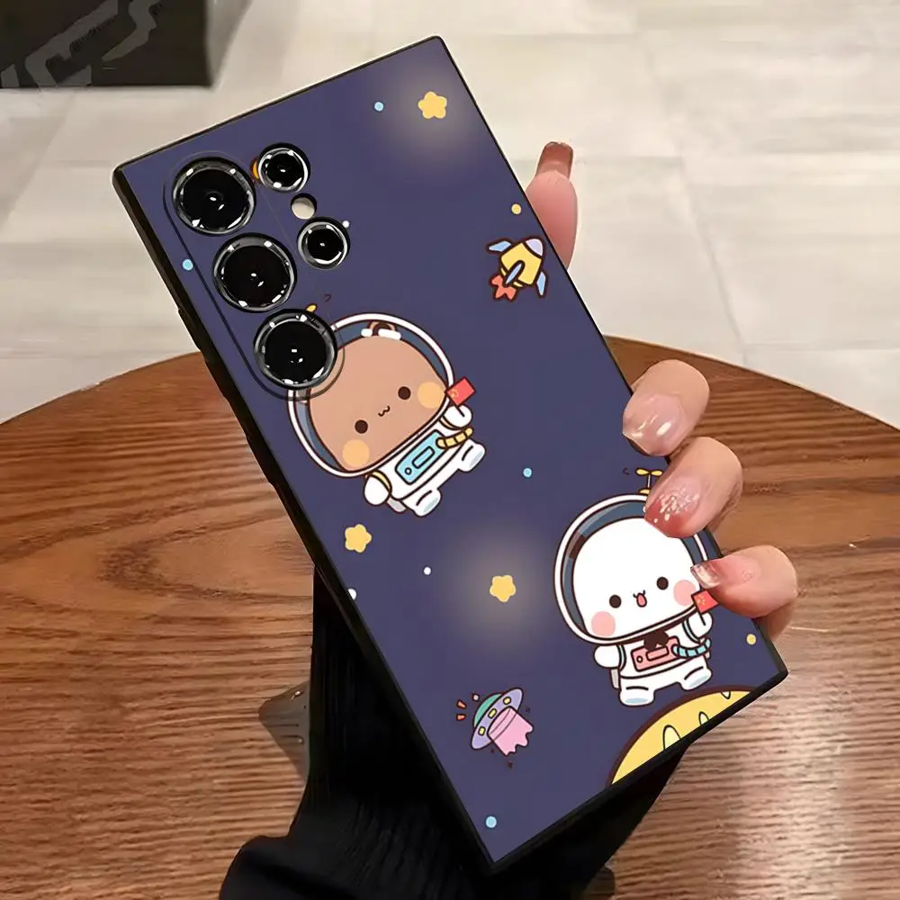 Cute BuBu DuDu Phone Case For Samsung S26 S25 Edge S24 S23 S22 S21 S20 Ultra Plus Fe Galaxy A54 A53 A34 A25 A16 Cover