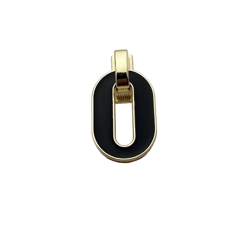 O Egg-Shaped Turn Twist Lock for Leather Bag Parts and Accessories Handbag Decorative Hardware Metal Clip Buckle