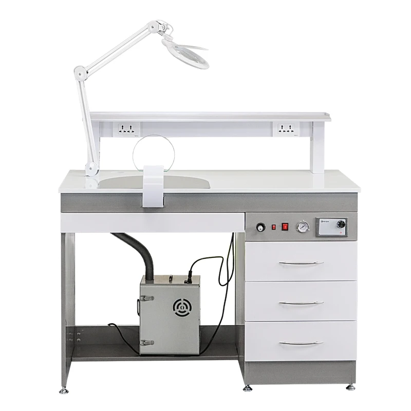 Laboratory Bench Dental Lab Work Station Fireproof Marble Anti Corrosion Tabletop