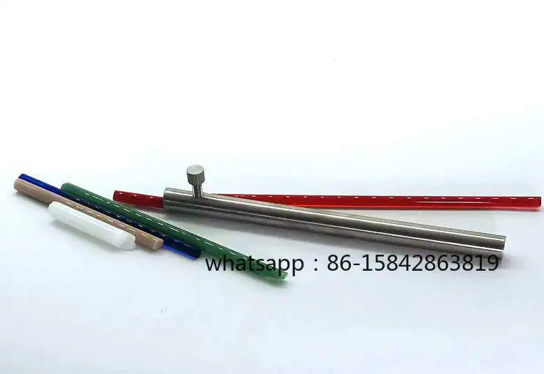 Handheld glass rod tube holder, glass rod holder, glass rod tube anti-scalding device
