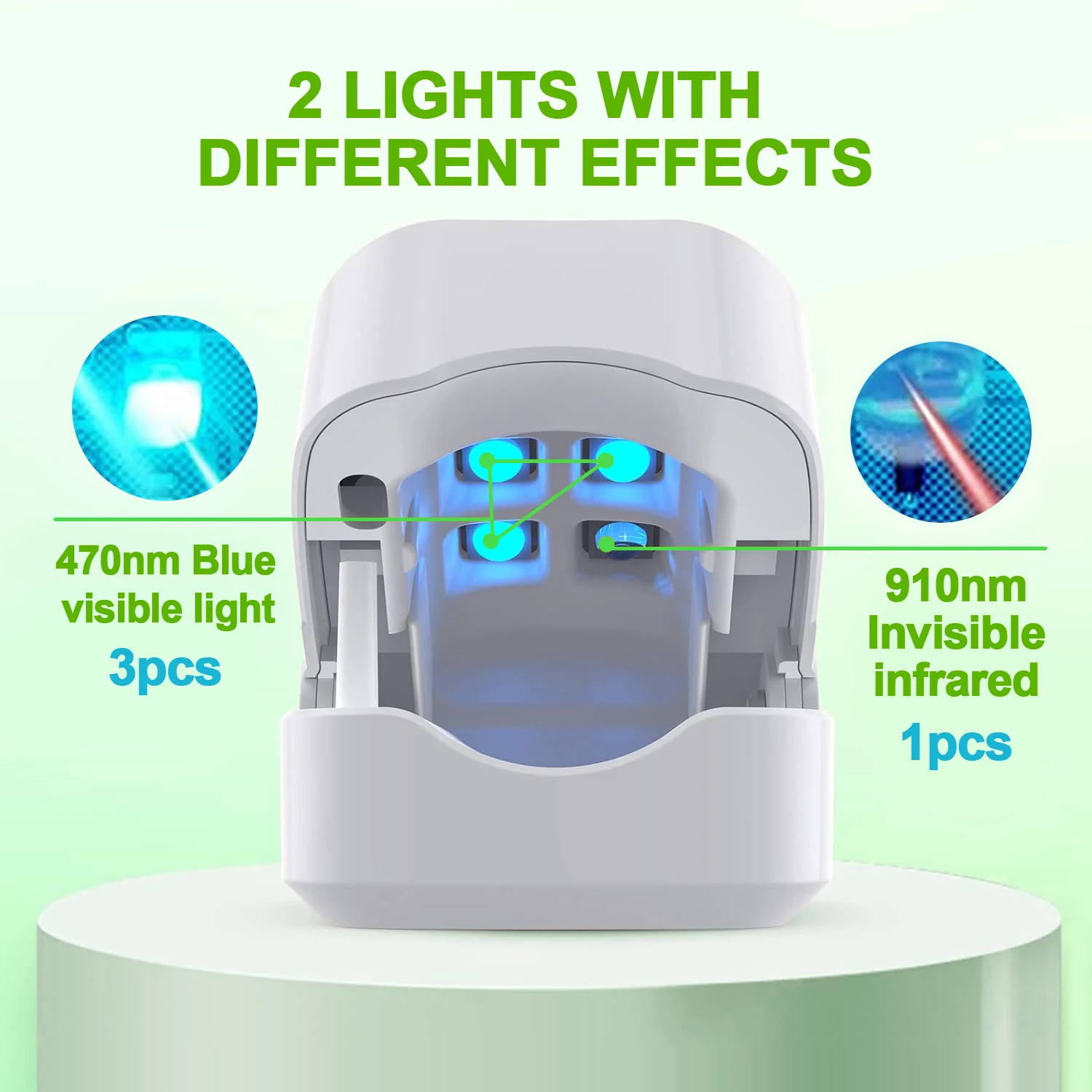 1PCS Onychomycosis instrument Portable Nail Fungus Therapy Laser Device Repair Toenail Fingernail Anti Fungal Tools USB Charge
