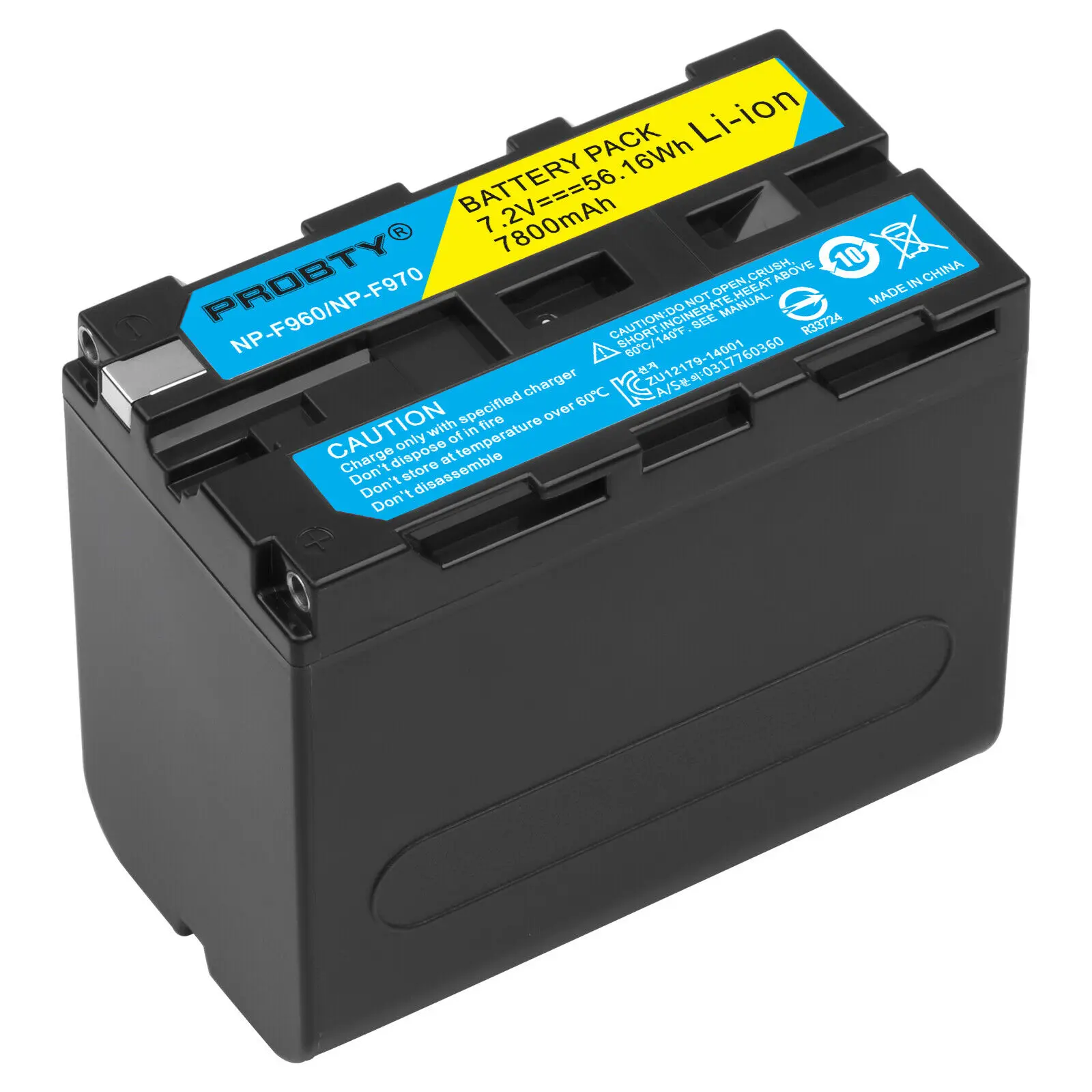 NP-F970 NP-F960 Camera Battery for Sony NP-F770 F750 NP-F550 NP-F570 DCR-VX2100 DSR-PD150 DSR-PD170 TR516 Led Light Monitor