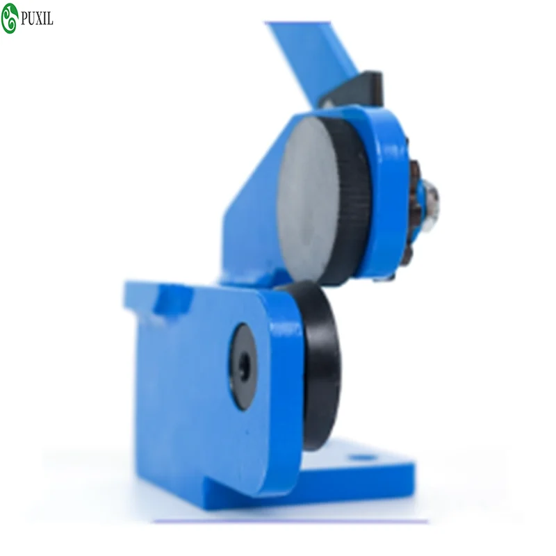 Rolling metal shearing machine for cutting iron plates, steel sheets, and metal sheets including gold, silver, copper, iron, and