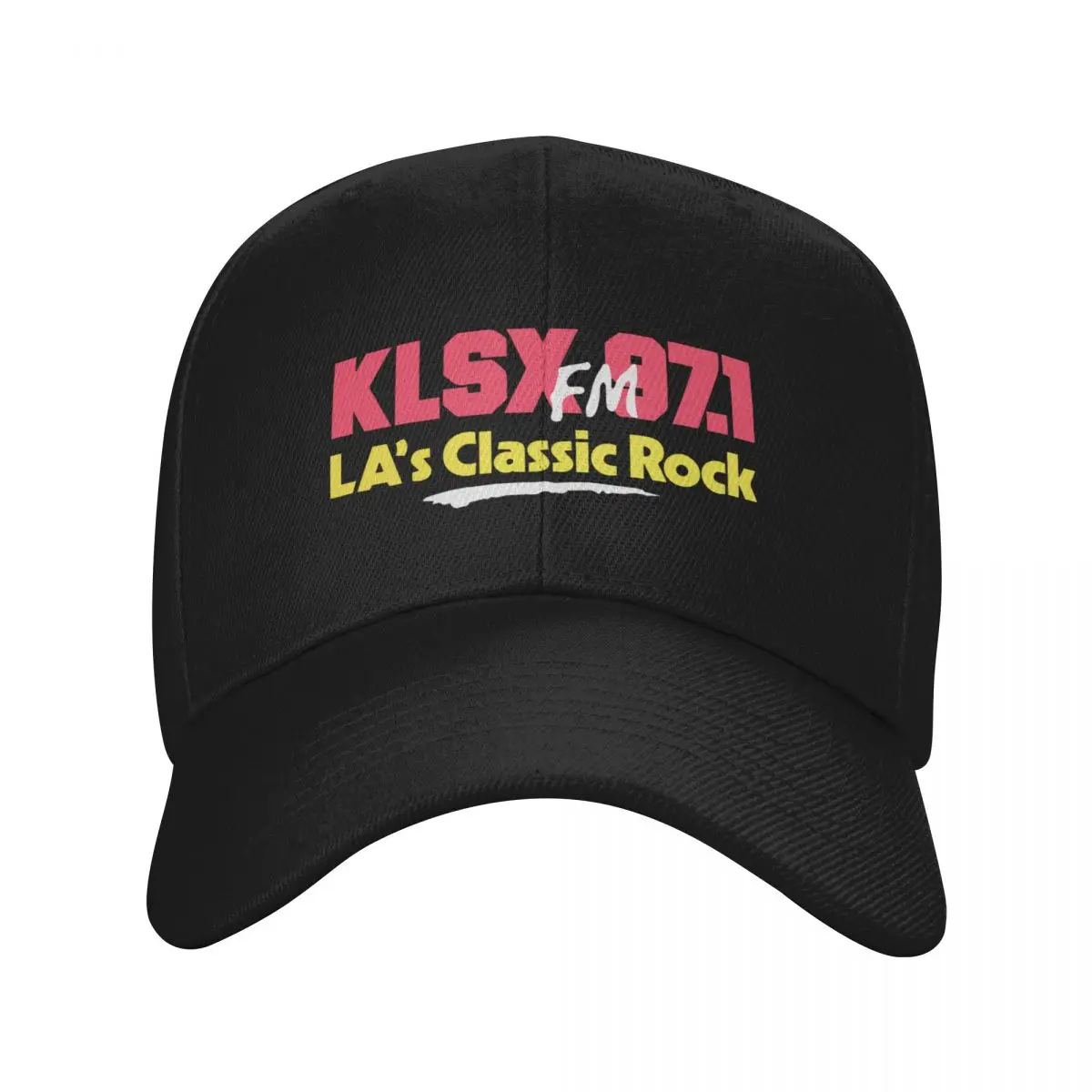 

KLSX 97.1 LA's Classic Rock Radio Baseball Cap Winter hat Custom Cap Women's Beach Outlet Men's