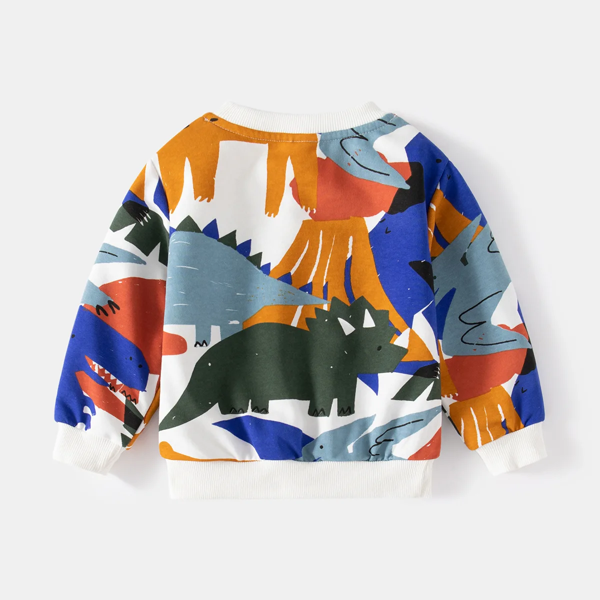 Dinosaur Toddler Boys Sweatshirts Kids Tops Fall Winter Children's Clothes