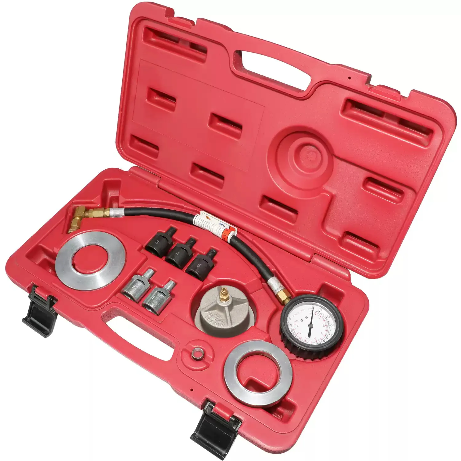 

Car Engine Oil Pressure Gauge - Automotive Oil Pressure Detection Tester Tool