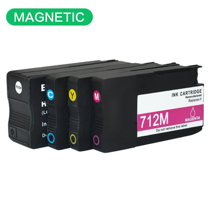 Imagem -02 - Cartucho de Tinta para hp Designjet Tinta Colorida 712xl T210 T230 T250 T630 T650 T210 T230 Novo