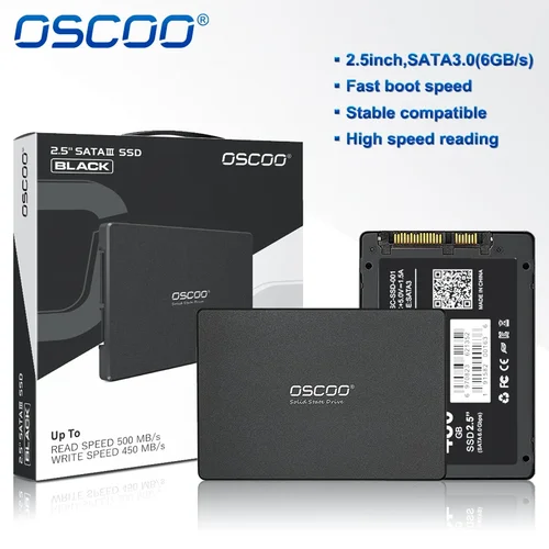 OSCOO SSD SATA3 도매 가격 하드 디스크, 내부 데스크탑 노트북용 솔리드 스테이트 드라이브, 120GB, 240GB, 