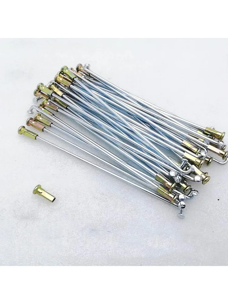 36pcs/lot Off-road motorcycle spoke 8G spoke galvanized steel wire diameter 3.0/3.5/3.8/4.0mm long 145-190mm