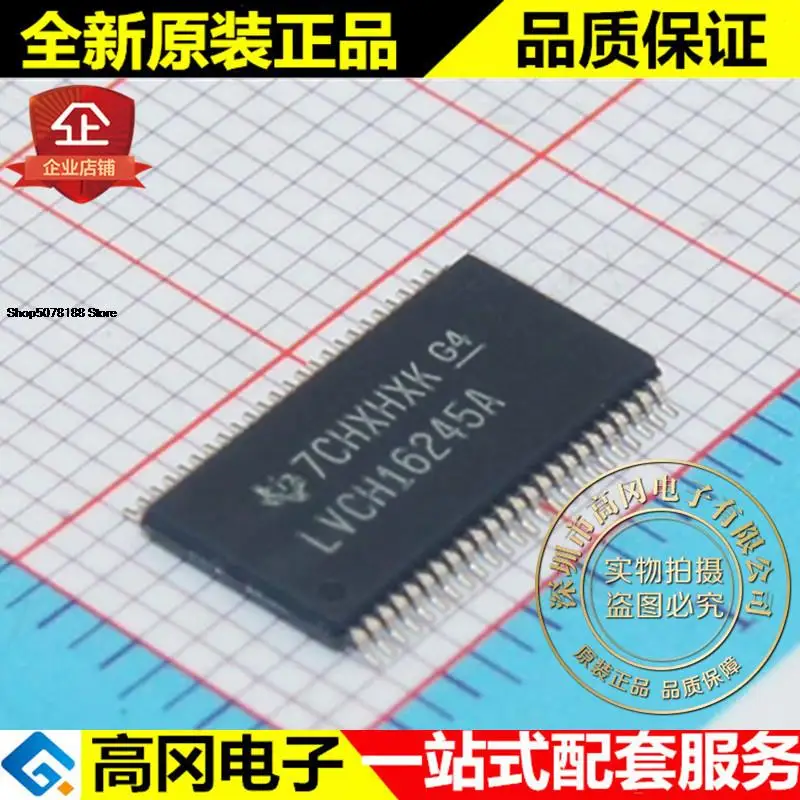 

5 шт. SN74LVCH16245ADGGR LVCH16245A TSSOP48 TI Оригинальный Новый Быстрая доставка