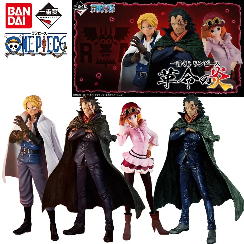 Bandai Genuino Ichiban ONE PIECE Anime Figura Monkey·D·D·Dragon Sabo Koala Action Toys per I Bambini Regalo Di Natale Modello Da Collezione